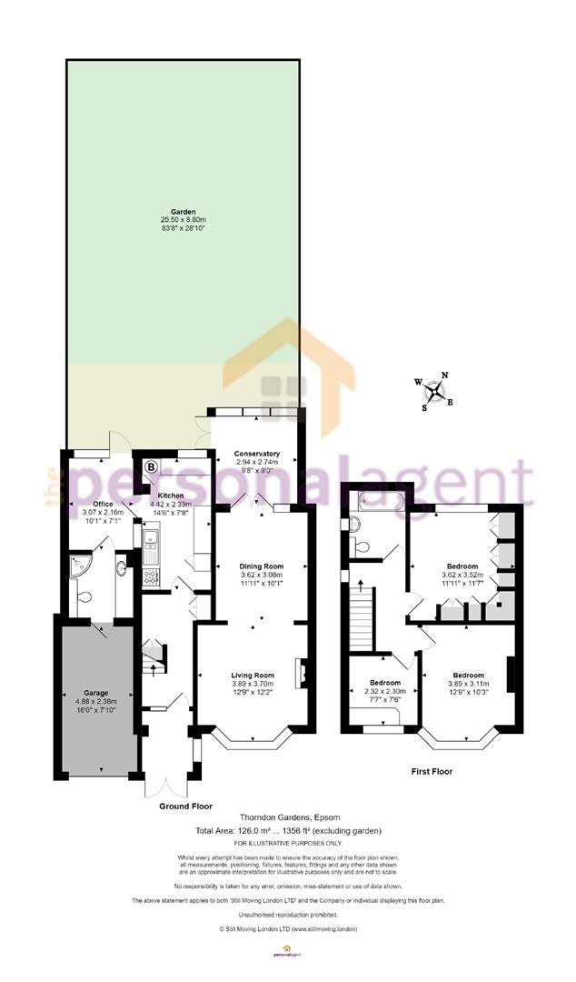 3 bedroom House SemiDetached, Thorndon Gardens, Stoneleigh The